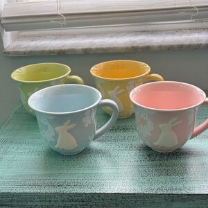 Magenta Bunny Mug Collection - Blue, Pink, Yellow, Green